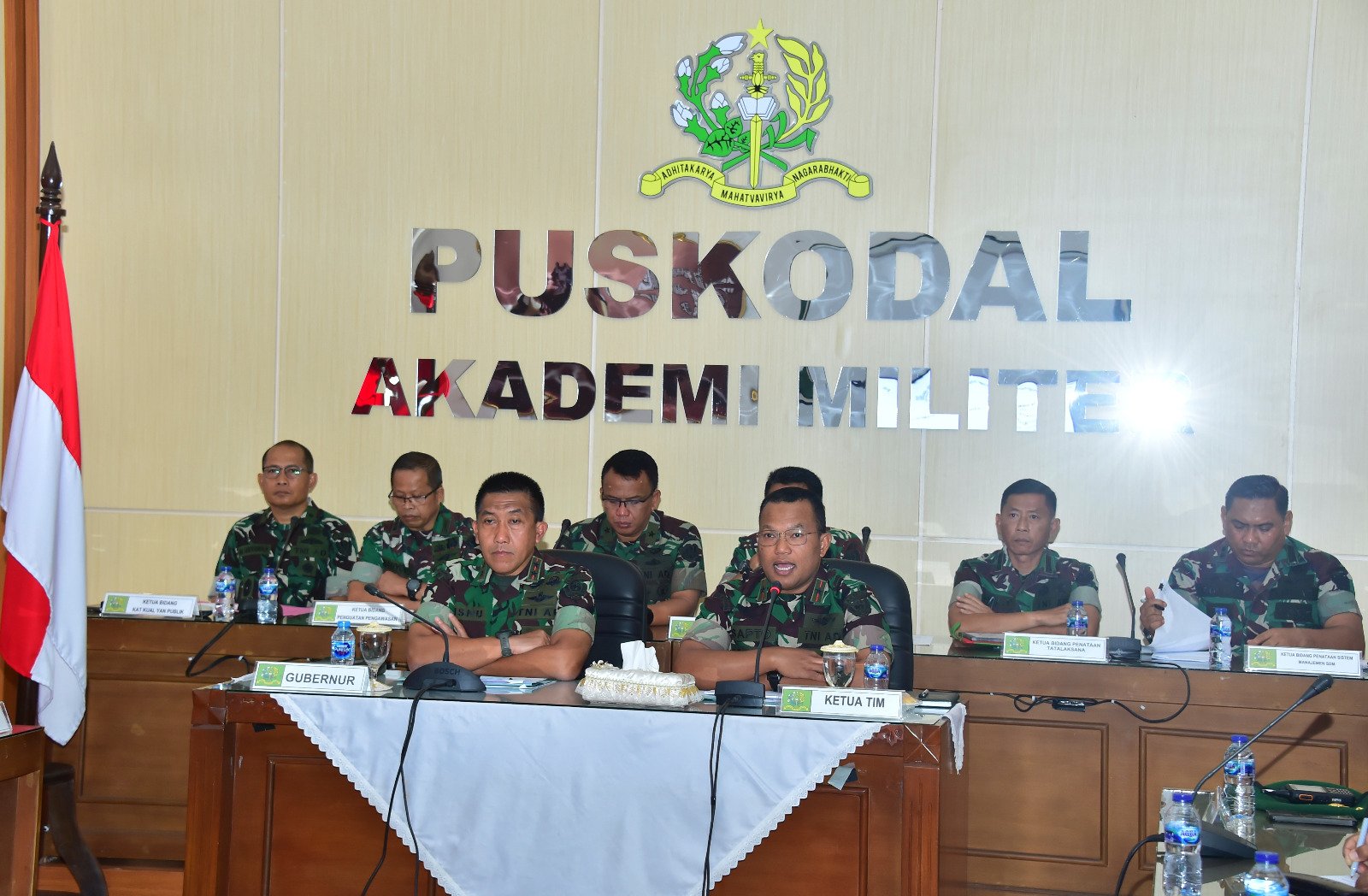 Komitmen Gubernur Akademi Militer Dalam Meraih Predikat Wbk