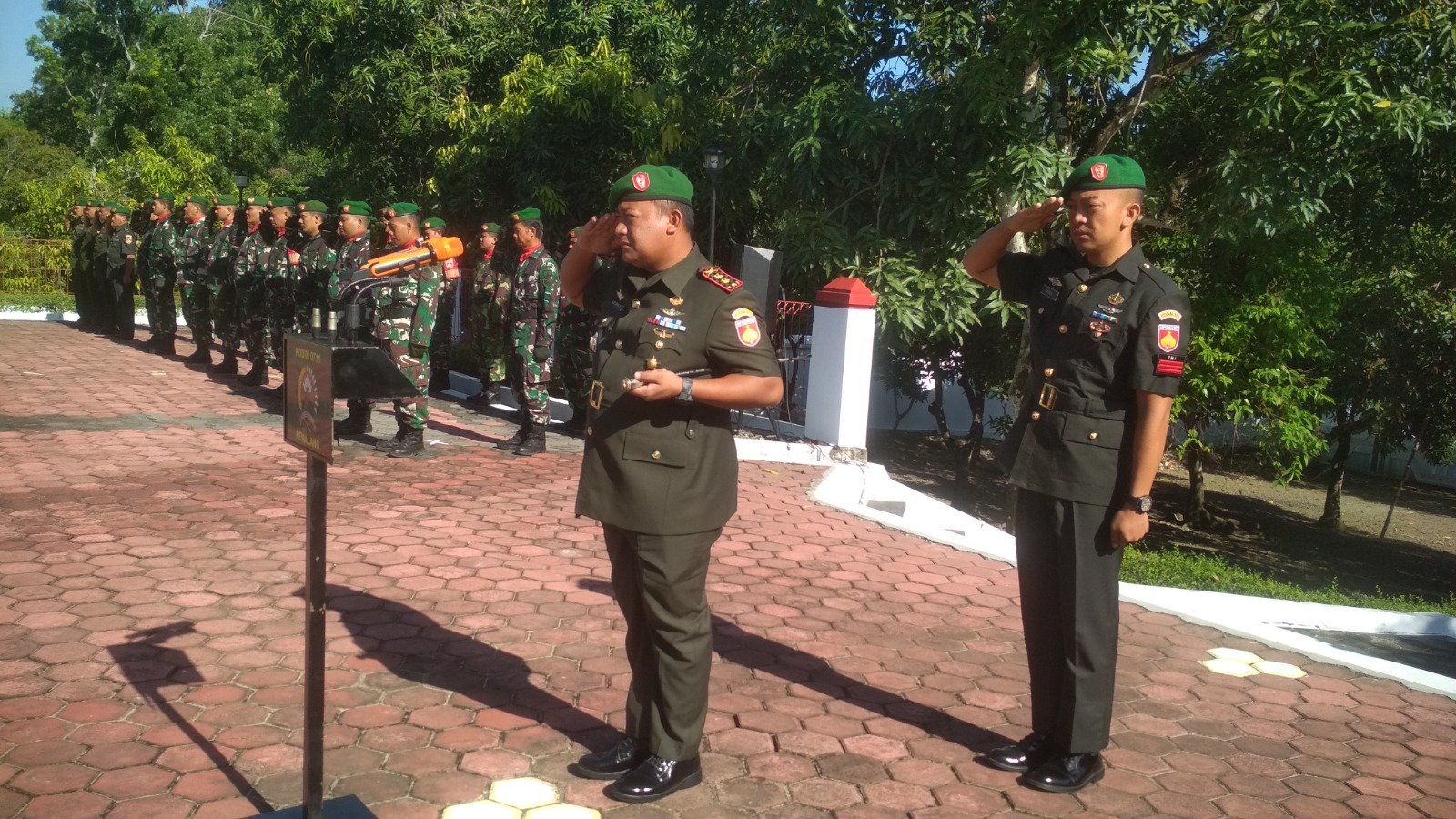 Peringati Hari Juang TNI AD Ke 78 Tahun 2023 Dandim Pemalang Pimpin