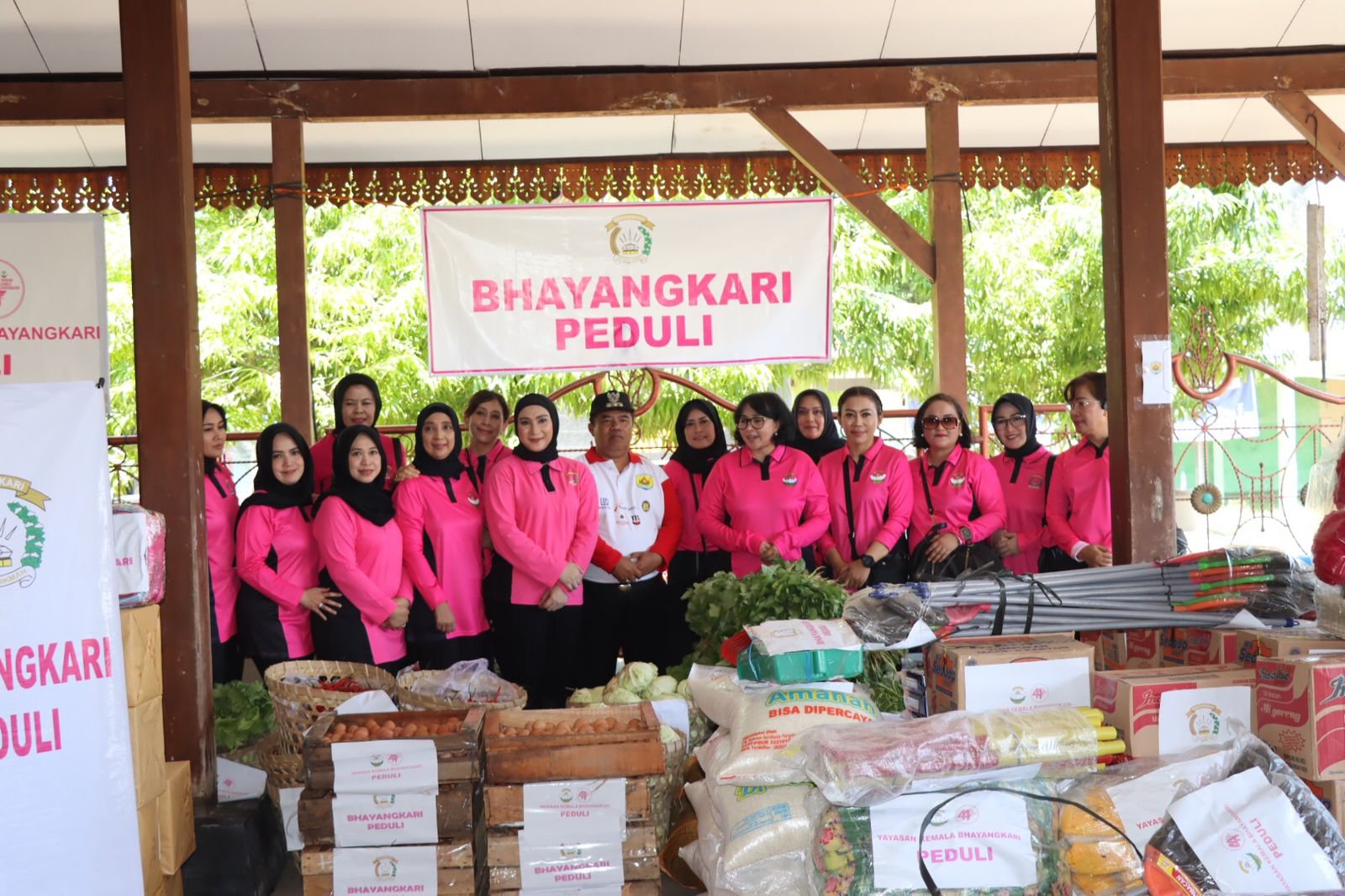 Peduli Banjir Di Kabupaten Grobogan Bhayangkari Daerah Jawa Tengah