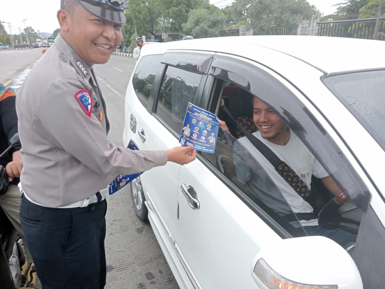 Satlantas Polresta Cilacap Sosialisasi Ops Keselamatan Lalu Lintas