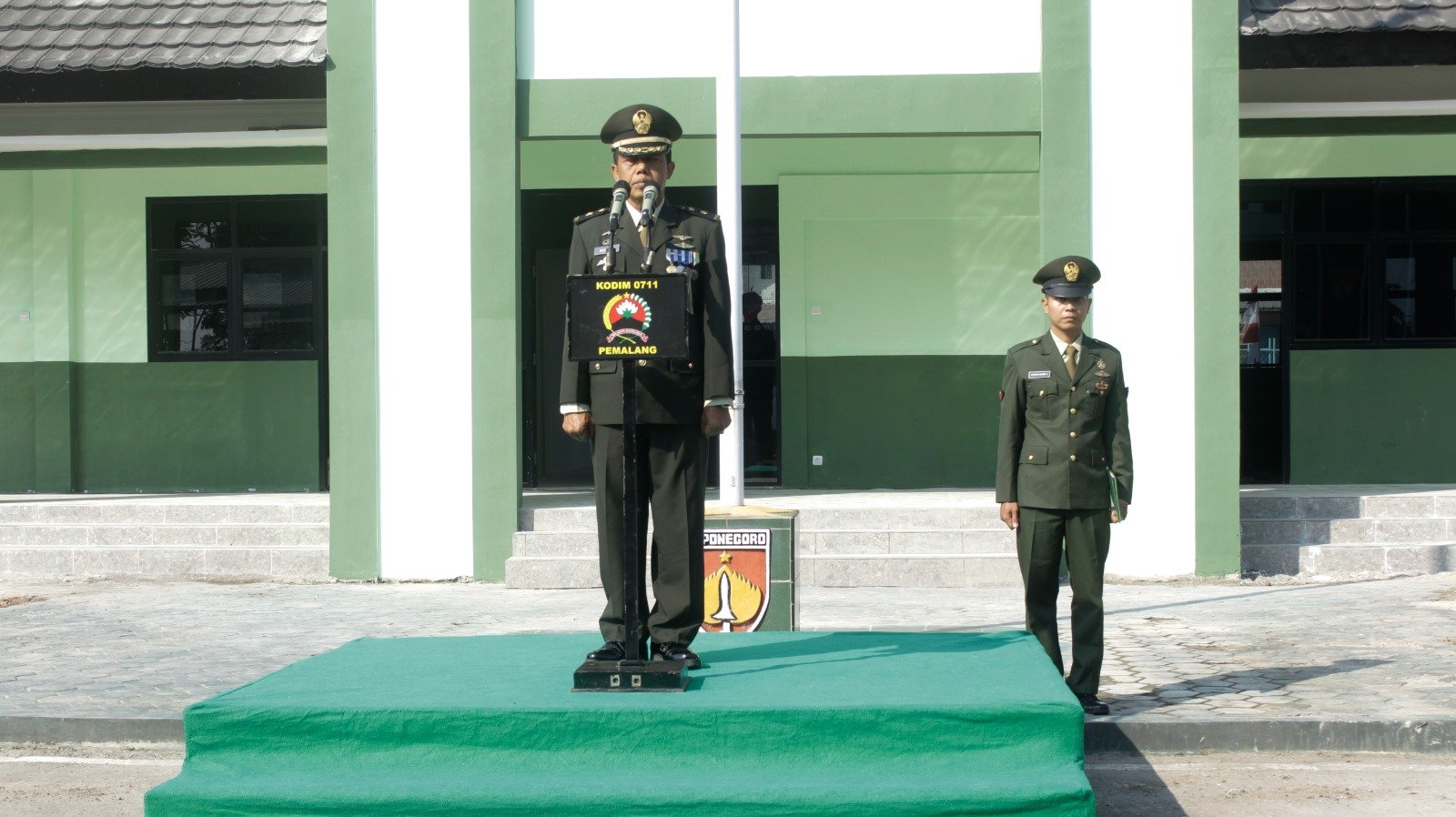 Kodim 0711/Pemalang Menggelar Upacara HUT Ke 78 TNI Dan HUT Ke 73 Kodam ...