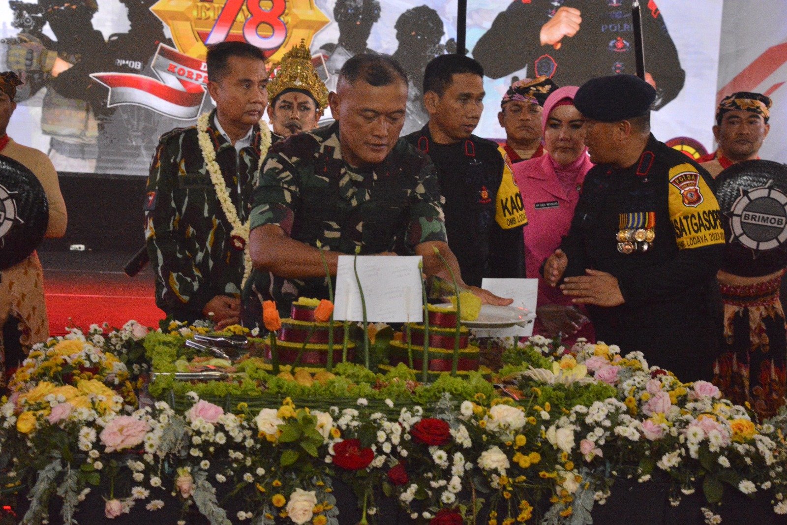 Pangdam III/Slw Diangkat Jadi Warga Kehormatan Korps Brimob Polri ...