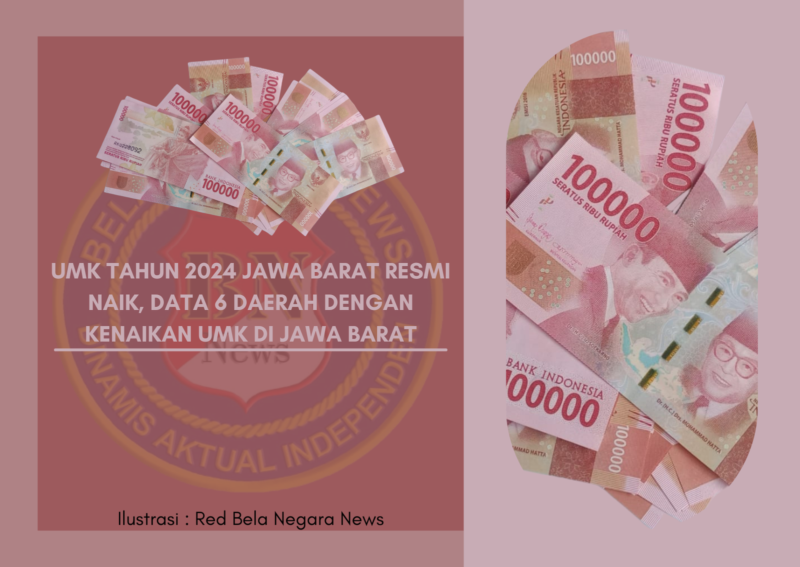 UMK Tahun 2024 Jawa Barat Resmi Naik, Data 6 Daerah Dengan Kenaikan UMK ...